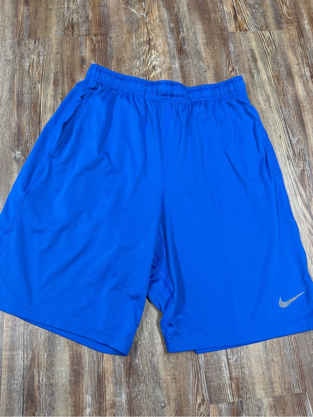 Nike Dri-Fit blue shorts size L